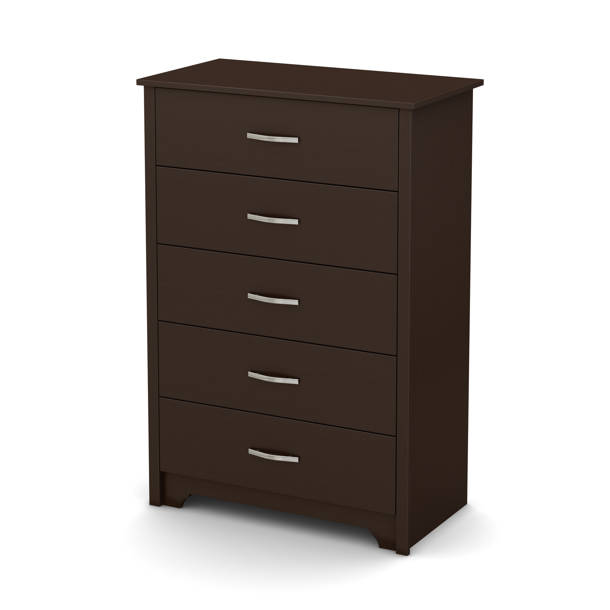 South Shore Spark Bookcase Headboard - Twin Size, Pure Black, With Open Shelves For Bedside Storage
